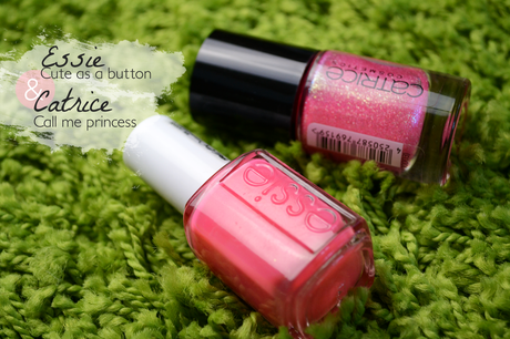 Essie Cute As A Button & Catrice Crushed Crystals