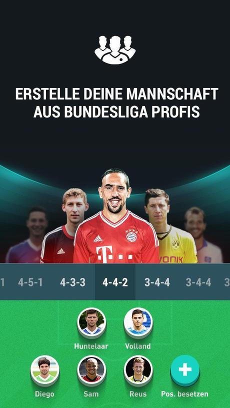 KKSTR Bundesliga Manager – Hol dir echte Spieler und Punkte aus den realen Spielen