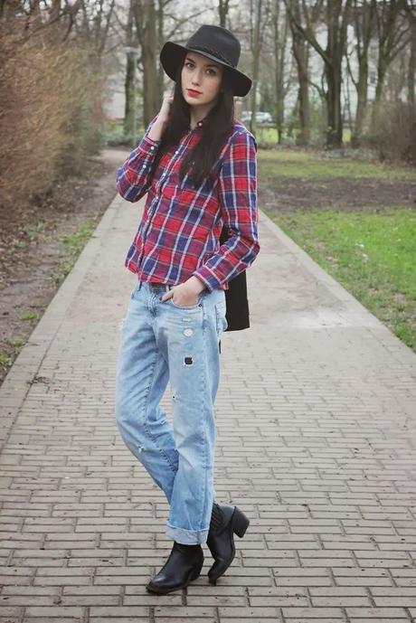 OOTD: Boyfriendjeans + Karo