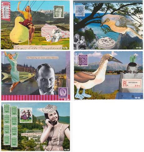 Miss Herzfrischs 365 Postkartengrüße Nr. 025 - 031