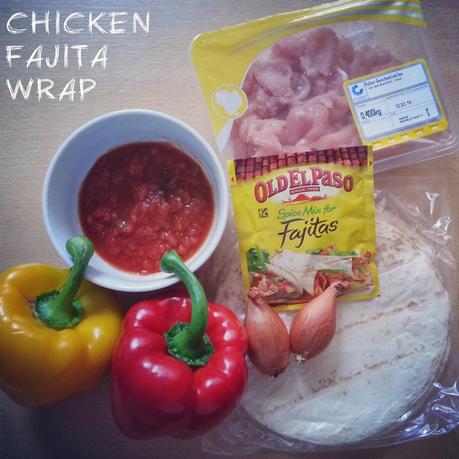 TEX-MEX-KÜCHE: Chicken Fajita Wrap