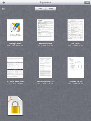 JotNot Signature+: Schnell und einfach beliebige PDF Dokumente unterschreiben