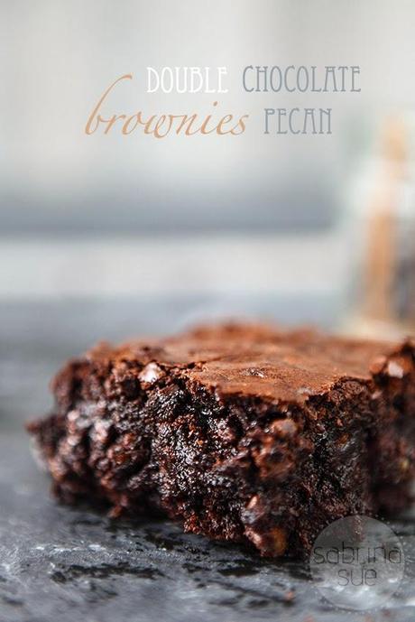 Chocolicious Double Chocolate Pecan Brownies