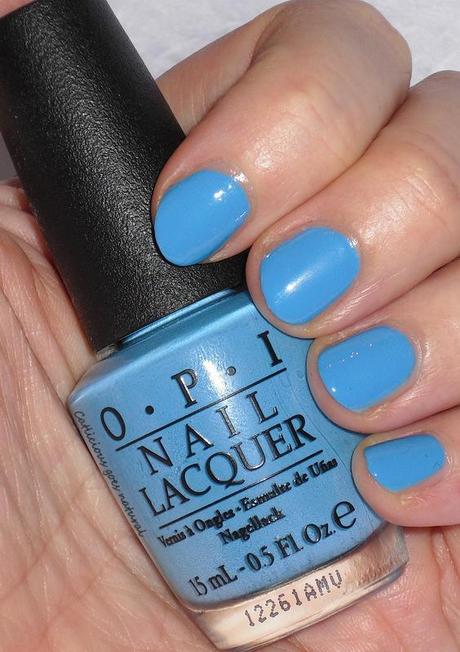 OPI No Room For The Blues [Manicure Monday]