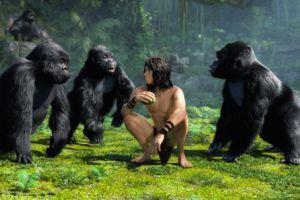 Tarzan und seine Gorillafamilie