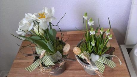 Der Frühling kommt !!! Kleine Kunstwerke aus dem Blumenladen