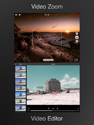 Videon – Video Kamera mit Zoom, Filter, Effekten und umfangreichem Editor