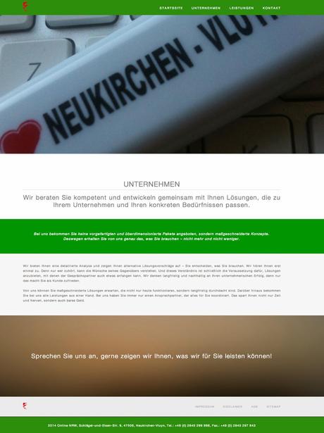 Online NRW hat neues Design