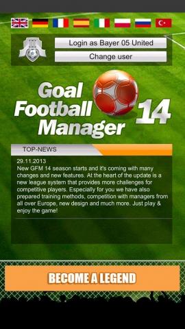 GOAL 2014 – Fussball Manager für iPhone und iPad ohne In-App Käufe