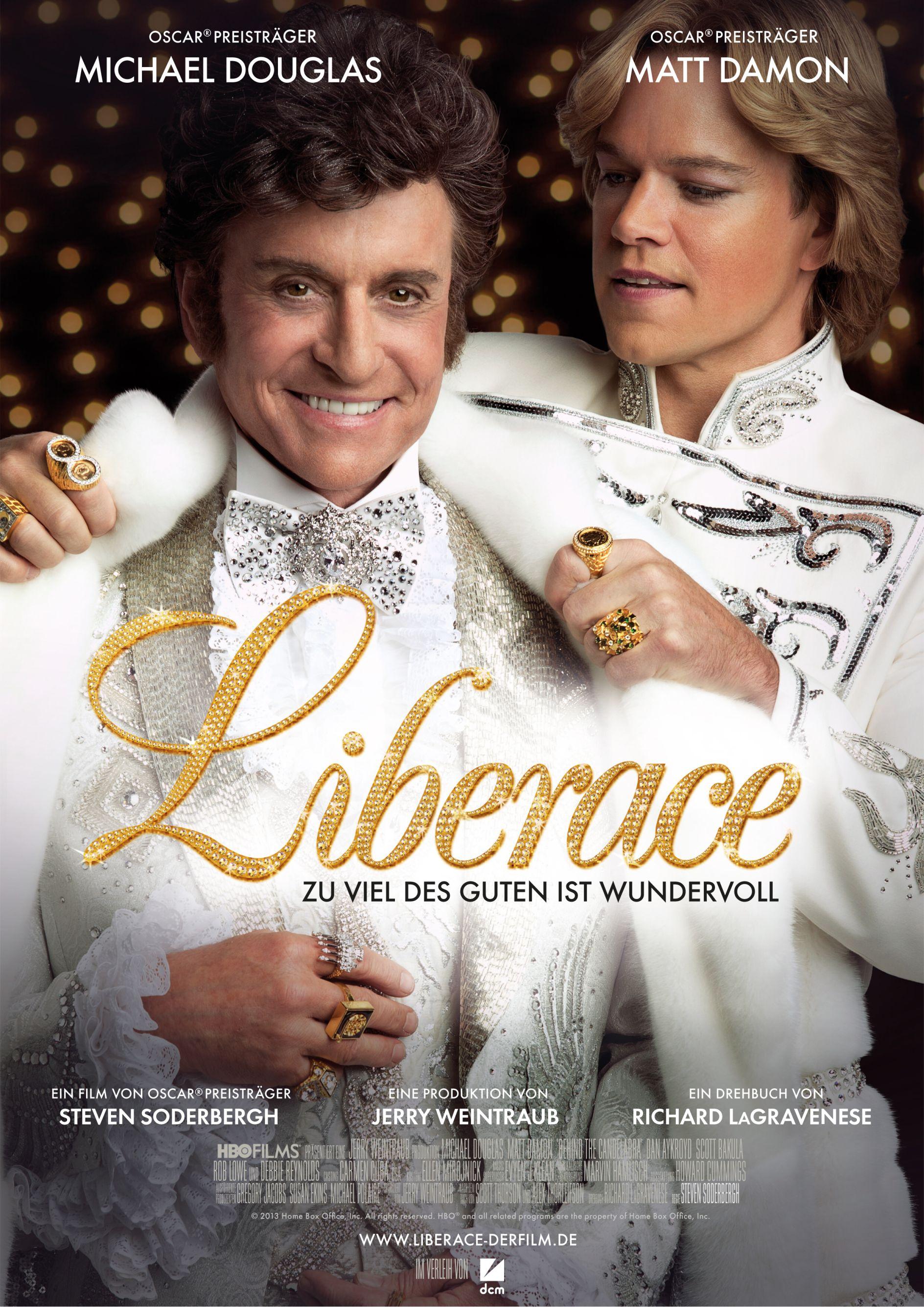 Review: LIBERACE – ZU VIEL DES GUTEN IST WUNDERVOLL – Michael Douglas und Matt Damon präferieren Poposex