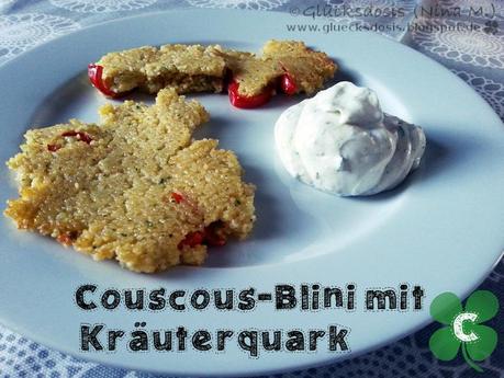 [ABC Kochen] Couscous-Blinis mit Kräuterquark