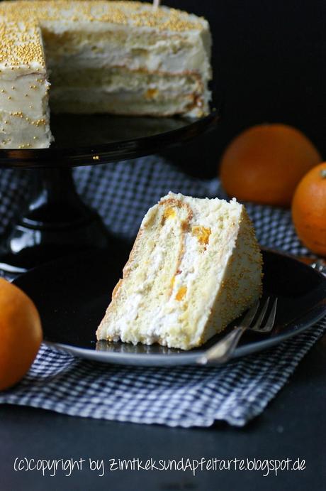 Zur Feier des Tages: Orangen-Mascarpone-Torte