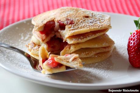 Erdbeer - Buttermilch - Pancakes *