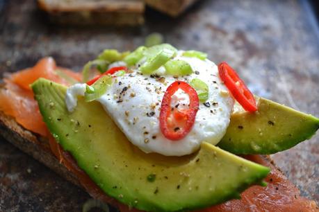 Savoury Wednesday: Brotzeit - mit Avocado, geräuchertem Lachs und pochiertem Ei