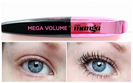 Leserwunsch: L'Oréal Miss Manga Mega Volume Mascara - Tragebilder