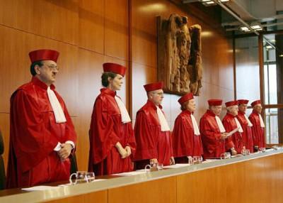 Der Zweite Senat des Bundesverfassungsgerichts (BVG) in Karlsruhe