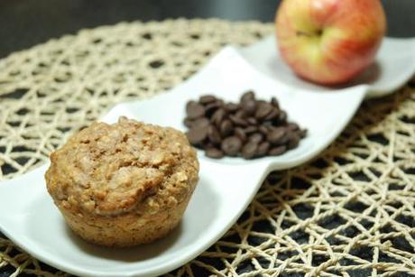 Apfel-Schoko-Frühstücksmuffins / Apple-chocolate-breakfast muffins