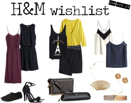 H&M wishlist