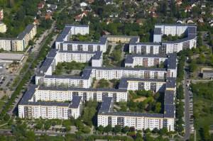 Solaranlage Gelbes Viertel in Berlin, Foto: STADT UND LAND
