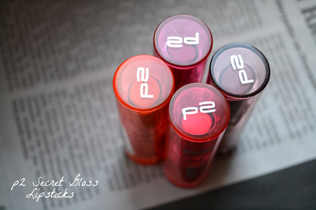 Tipp – Secret Gloss Lipsticks von p2