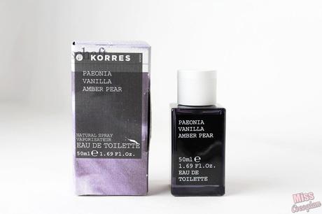 Korres 'Paeonia-Vanilla-Amber Pear' Eau de Toilette *Review*