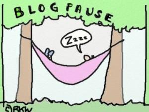 blogpause 300x225 Warum ich eine längere Blogpause mache.