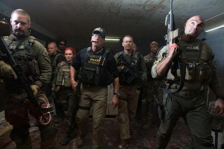 Breacher (Arnold Schwarzenegger) und sein DEA-Einsatzteam in 