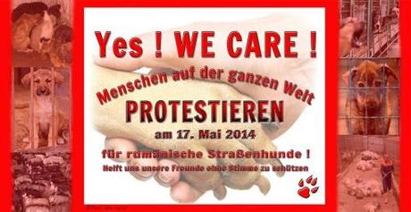 Yes We Care 17 May 2014 international protest 