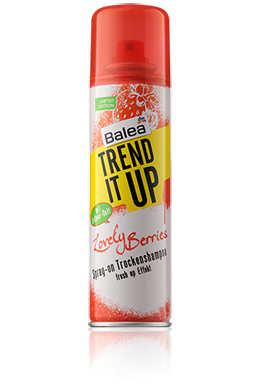 Neue Produkte von Balea im Mai! Balea Trend it up Lovely Berries Trockenshampoo