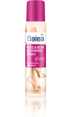 Neue Produkte von Balea im Mai! Balea Fuß & Bein Schimmerspray