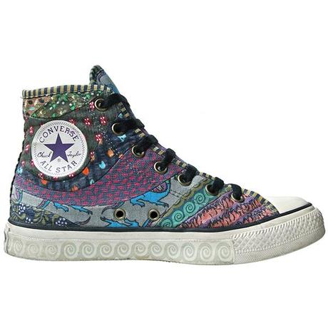 Converse Schuhe All Star Chucks 102966 Patchwork Hippie Design