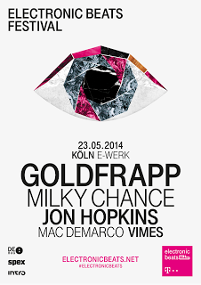 Endlich zurück in Deutschland, das Electronic Beats Festival am 23.Mai im Kölner EWerk mit Goldfrapp