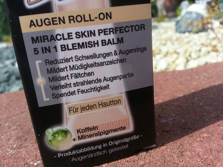 Review: Garnier BB Cream Augen Roll-On / Miracle Skin Perfector - 5 in 1 Blemish Balm