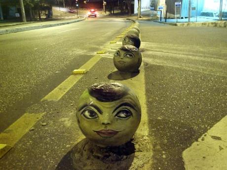 Street Art: Die Gesichter von Andre Muniz Gonzaga
