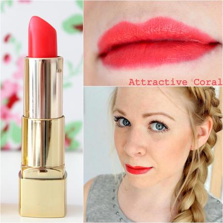 Tipp: Astor Color & Care Lipstick - 203 Tulip Kisses und 403 Attractive Coral (Tragebilder)