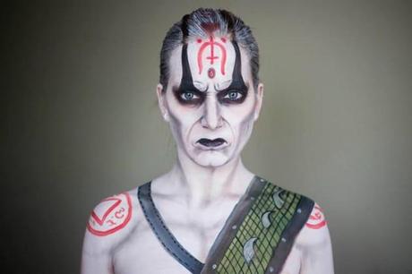 Mortal Kombat Makeup von Elsa Rhae