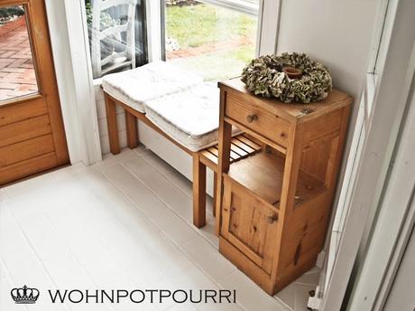 DIY Boden weiß streichen & Shabby Möbel im Österreich Style