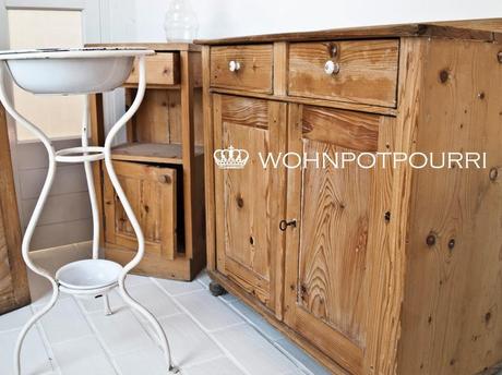Diy boden weià streichen & shabby möbel im Ãsterreich style
