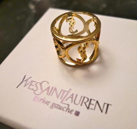 Do you like my new YSL ring?