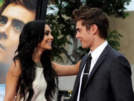 LOS ANGELES, CA - JULY 20: Actors Vanessa Hudgens (L) and Zac Efron arrive at the premiere of Universal Pictures' 'Charlie St. Cloud' at the Village Theater on July 20, 2010 in Los Angeles, California. (Photo by Kevin Winter/Getty Images)