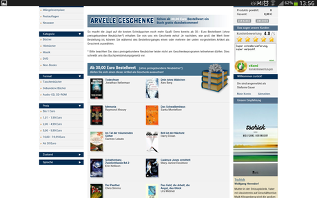 ★★★Arvelle - Der günstige Online Versand für Bücher und mehr★★★