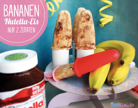 Bananen-Nutella Eis
