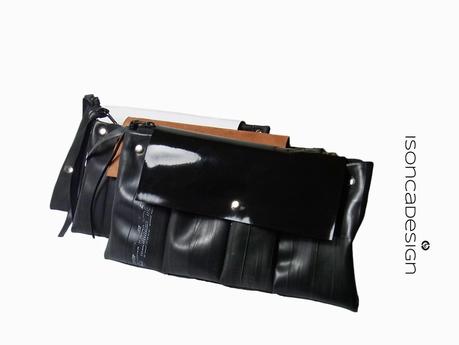 Upcycling Clutch aus Fahrradschlauch