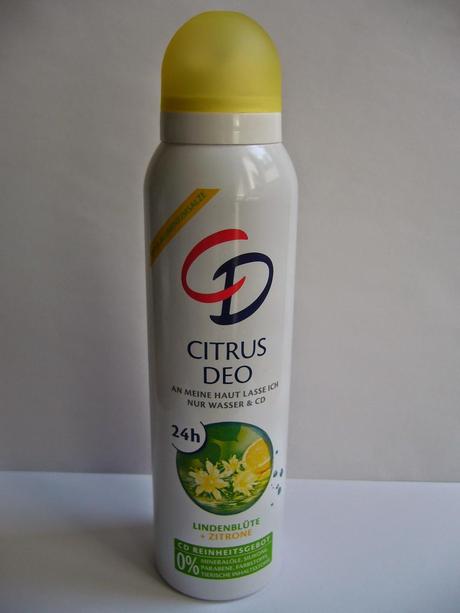 Review | Cd Citrus Deo ohne Aluminium | Lindenblüte und Zitrone
