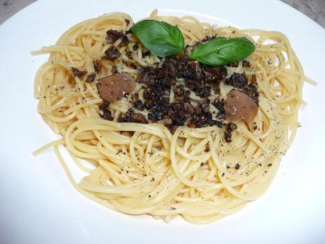 Spaghetti mit Trüffeln