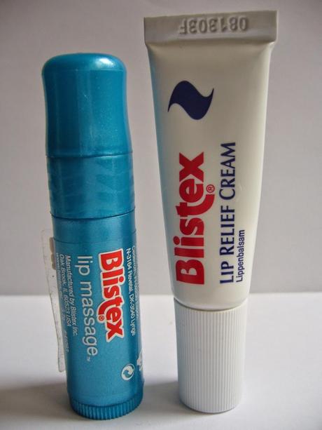 Review  Blistex Lippenpflege | Lip massage und Lip Relief Cream