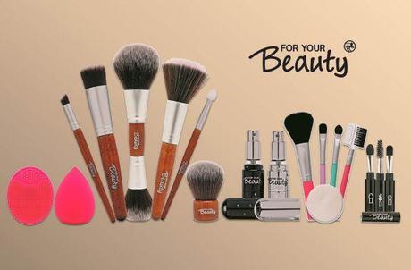 Preview: neue Kosmetiktools und Pinsel von For Your Beauty / Rossmann