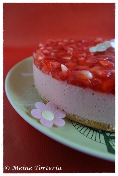 Erdbeer-Quark Torte / Strawberry Curd Cake