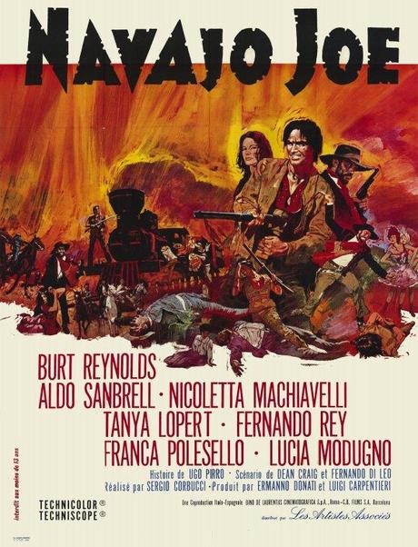Review: NAVAJO JOE - Burt Reynolds als indianischer Rambo
