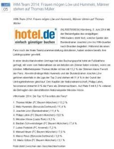 Best Practice WM-Pressemitteilung Bewertungsportal hotel.de
